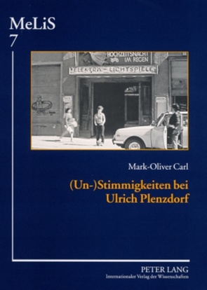 (Un-)Stimmigkeiten bei Ulrich Plenzdorf von Carl,  Mark-Oliver