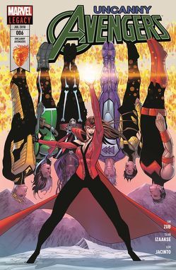 Uncanny Avengers von Izaakse,  Sean, Jacinto,  Kim, Lindsay,  Jahnoy, Ramirez,  Juanan, Strittmatter,  Michael, Zubkavich,  Jim