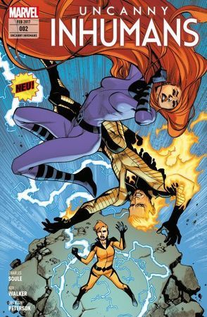 Uncanny Inhumans von Peterson,  Brandon, Soule,  Charles D.