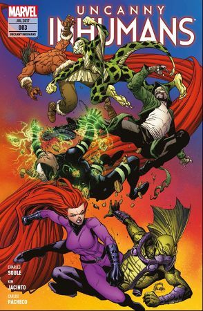 Uncanny Inhumans von Jacinto,  Kim, Odenthal,  Horus W., Pacheco,  Carlos, Soule,  Charles D., Walker,  Kev