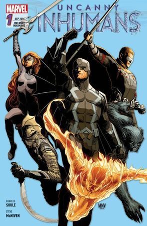 Uncanny Inhumans von McNiven,  Steve, Odenthal,  Horus W., Peterson,  Brandon, Soule,  Charles