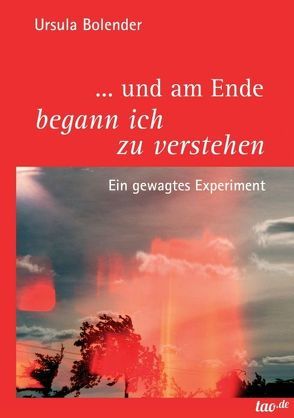 … und am Ende begann ich zu verstehen von Bolender,  Ursula