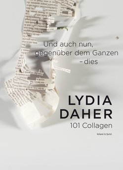 Und auch nun, gegenüber dem Ganzen – dies von Daher,  Lydia