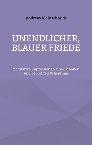 Unendlicher, blauer Friede von Kleinschmidt,  Andreas