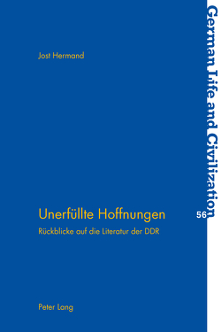 Unerfüllte Hoffnungen von Hermand,  Jost