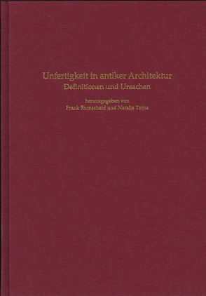 Unfertigkeit in antiker Architektur