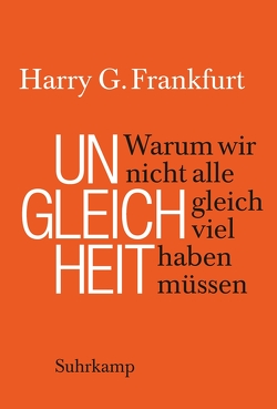 Ungleichheit von Adrian,  Michael, Frankfurt,  Harry G.