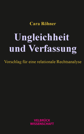 Ungleichheit und Verfassung von Röhner,  Cara