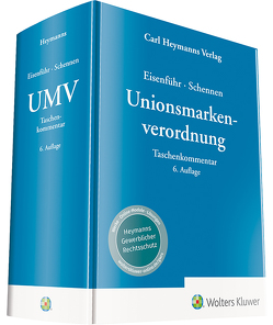 Unionsmarkenverordnung von Eisenführ,  Günther, Schennen,  Detlef