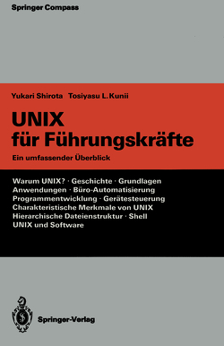 UNIX für Führungskräfte von Kunii,  Tosiyasu L., Shirota,  Yukari, Sterner,  Heinz