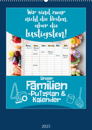 Unser Familien-Putzplan & Kalender 2023 (Wandkalender 2023 DIN A2 hoch) von MD-Publishing