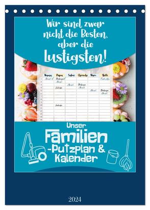 Unser Familien-Putzplan & Kalender 2024 (Tischkalender 2024 DIN A5 hoch), CALVENDO Monatskalender von MD-Publishing,  MD-Publishing