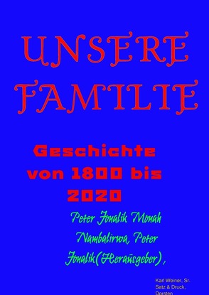 Unsere Familie von Jonalik,  Peter