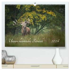 Unsere heimische Tierwelt (hochwertiger Premium Wandkalender 2024 DIN A2 quer), Kunstdruck in Hochglanz von Reibert,  Björn