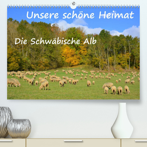 Unsere schöne Heimat – Die Schwäbische Alb (Premium, hochwertiger DIN A2 Wandkalender 2023, Kunstdruck in Hochglanz) von GUGIGEI