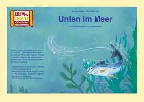 Unten im Meer / Kamishibai Bildkarten von Huber,  Annette, Meischen,  Nina