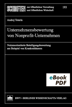 Unternehmensbewertung von Nonprofit-Unternehmen von Teterin,  Andrej