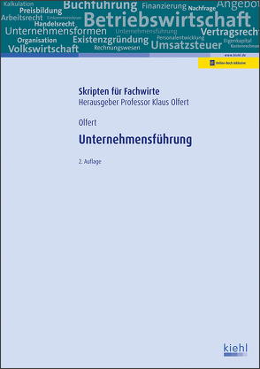 Unternehmensführung von Olfert,  Klaus