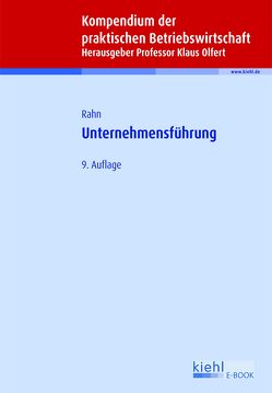 Unternehmensführung von Olfert,  Klaus, Rahn,  Horst-Joachim