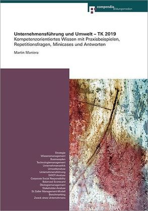 Unternehmensführung und Umwelt – TK 2019 von Maniera,  Martin