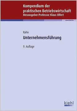 Unternehmensführung von Olfert,  Klaus, Rahn,  Horst-Joachim