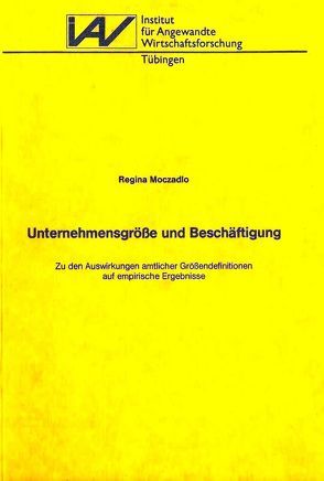 Unternehmensgröße und Beschäftigung von Moczadlo,  Regina