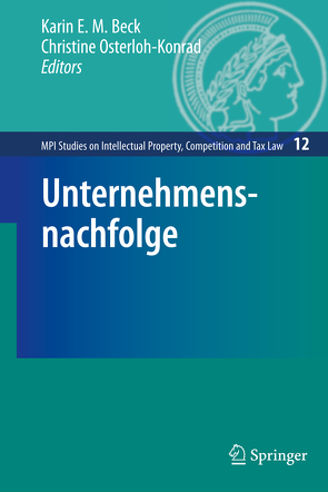 Unternehmensnachfolge von Beck,  Karin E. M., Osterloh-Konrad,  Christine