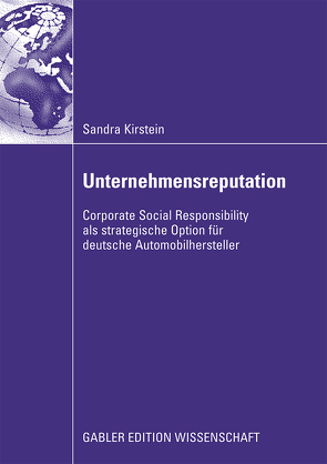 Unternehmensreputation von Kirstein,  Sandra