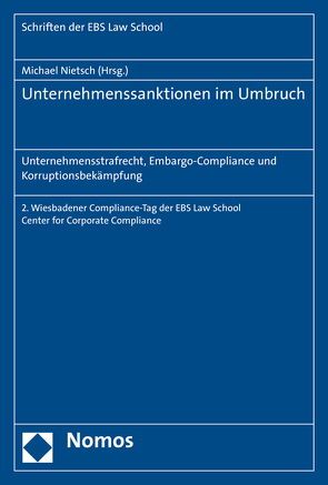 Unternehmenssanktionen im Umbruch von Nietsch,  Michael