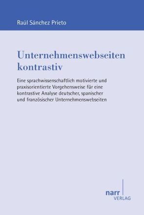 Unternehmenswebseiten kontrastiv von Sánchez Prieto,  Raúl