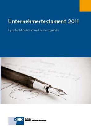 Unternehmertestament 2011 von Boving,  Dagmar