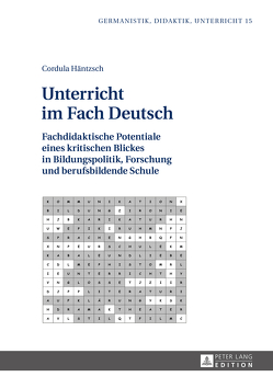 Unterricht im Fach Deutsch von Häntzsch,  Cordula