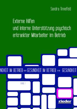 Externe Hilfen und interne Unterstützung psychisch erkrankter Mitarbeiter im Betrieb von Tinnefeld,  Sandra