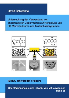 Untersuchung der Verwendung von photoreaktiven Copolymeren zur Herstellung von 3D Mikrostrukturen und Multischichtsystemen von Schwärzle,  David