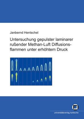 Untersuchung gepulster laminarer russender Methan-Luft-Diffusionsflammen unter erhöhtem Druck von Hentschel,  Janbernd