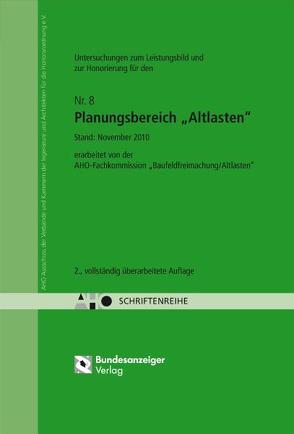 Untersuchungen für ein Leistungsbild und zur Honorierung für den Planungsbereich „Altlasten“