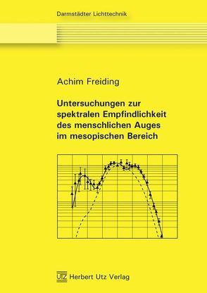 Untersuchungen zur spektralen Empfindlichkeit des menschlichen Auges im mesopischen Bereich von Freiding,  Achim