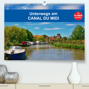 Unterwegs am Canal du Midi (Premium, hochwertiger DIN A2 Wandkalender 2023, Kunstdruck in Hochglanz) von Bartruff,  Thomas