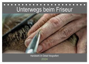 Unterwegs beim Friseur (Tischkalender 2024 DIN A5 quer), CALVENDO Monatskalender von Siebauer,  Sven