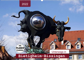 Unterwegs in Bietigheim-Bissingen (Wandkalender 2022 DIN A2 quer) von Keller,  Angelika