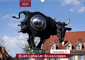 Unterwegs in Bietigheim-Bissingen (Wandkalender 2023 DIN A3 quer) von Keller,  Angelika