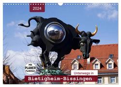 Unterwegs in Bietigheim-Bissingen (Wandkalender 2024 DIN A3 quer), CALVENDO Monatskalender von Keller,  Angelika