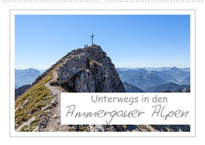 Unterwegs in den Ammergauer Alpen (Wandkalender 2022 DIN A2 quer) von Vonzin,  Andreas