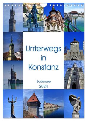 Unterwegs in Konstanz (Wandkalender 2024 DIN A4 hoch), CALVENDO Monatskalender von Kattobello,  Kattobello