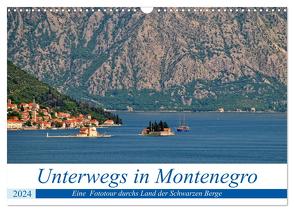 Unterwegs in Montenegro (Wandkalender 2024 DIN A3 quer), CALVENDO Monatskalender von Knezevic,  Dejan