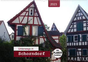 Unterwegs in Schorndorf (Wandkalender 2023 DIN A2 quer) von Keller,  Angelika