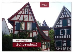 Unterwegs in Schorndorf (Wandkalender 2024 DIN A2 quer), CALVENDO Monatskalender von Keller,  Angelika