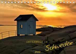 Unterwegs in Schweden (Tischkalender 2022 DIN A5 quer) von Falke,  Manuela