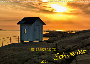 Unterwegs in Schweden (Wandkalender 2023 DIN A3 quer) von Falke,  Manuela