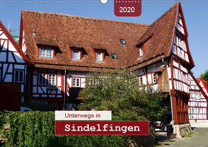 Unterwegs in Sindelfingen (Wandkalender 2020 DIN A2 quer) von Keller,  Angelika